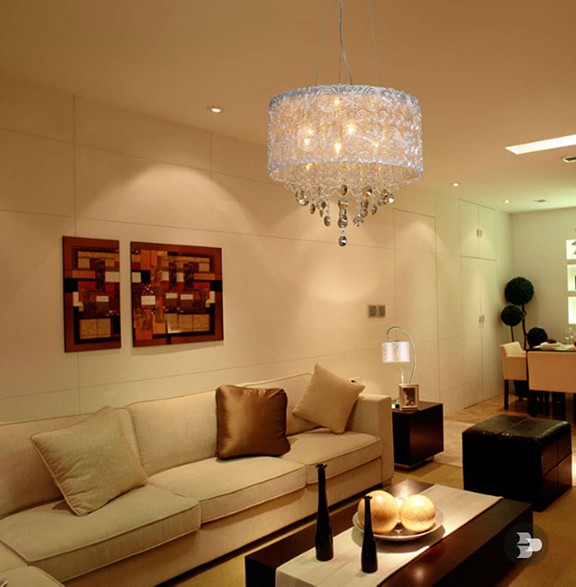 lustre para sala pequena